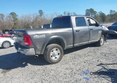 2018 Ram 2500 Tradesman 4X4 6'4 Box from USA, damaged, VIN 3C6UR5CL4JG297319